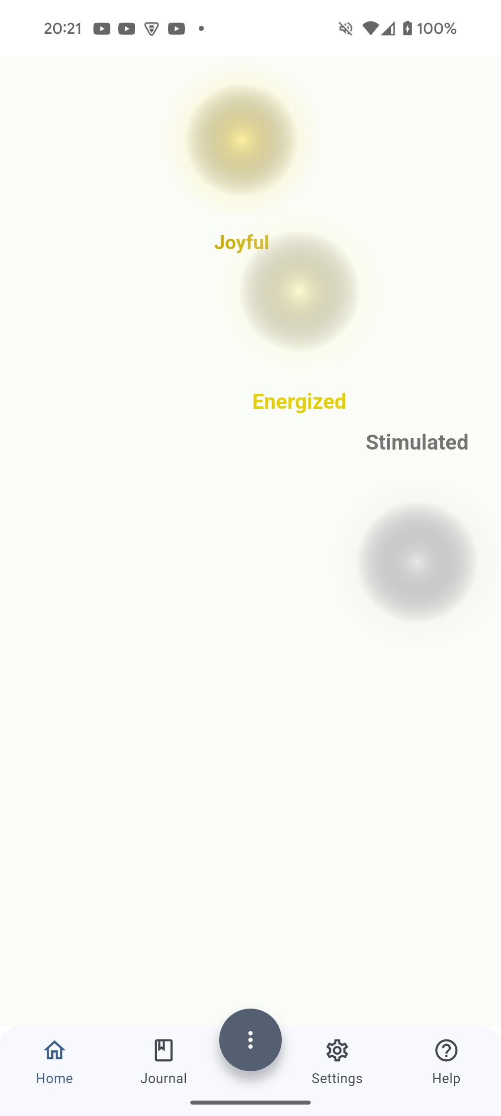 Moodaura journal entry interface